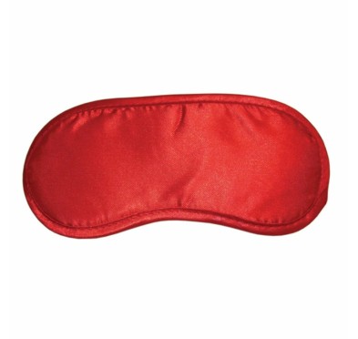 Maska na oczy - S&M Satin Blindfold Red